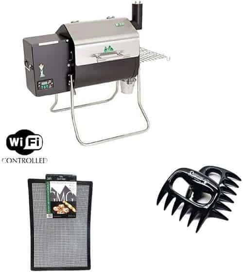 Davy Crockett GMG Pellet Grill with BBQ Claws and Grilling Mat Combo Davy Crockett GMG Pellet Grill with BBQ Claws and Grilling Mat Combo