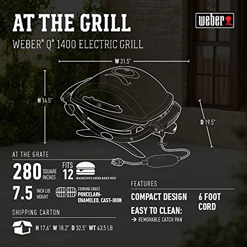Key Features of weber q 2400 electric grill Key Features of weber q 2400 electric grill