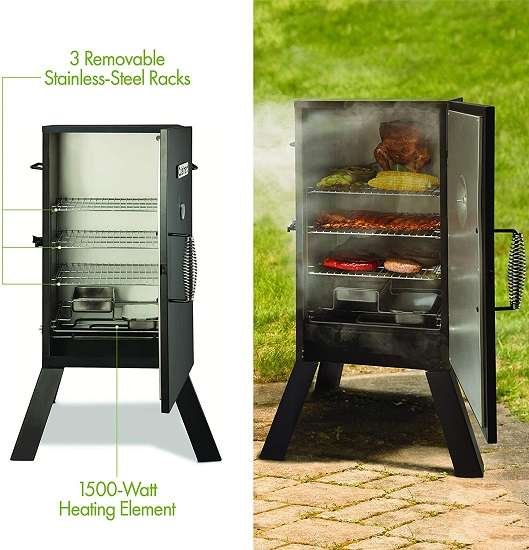 Key features of Cuisinart COS-330 Electric Smoker Key features of Cuisinart COS-330 Electric Smoker