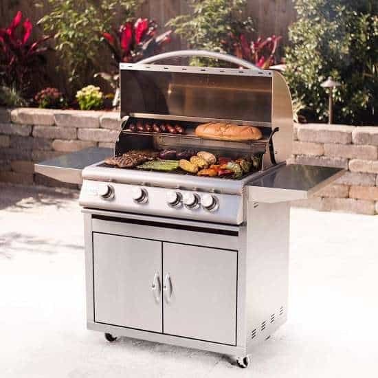 Blaze Grills Reviews - Blaze 32-inch Grill Freestanding Propane Gas Blaze Grills Reviews - Blaze 32-inch Grill Freestanding Propane Gas