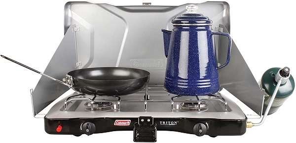 Coleman Triton+ Propane Camping Stove Coleman Triton+ Propane Camping Stove