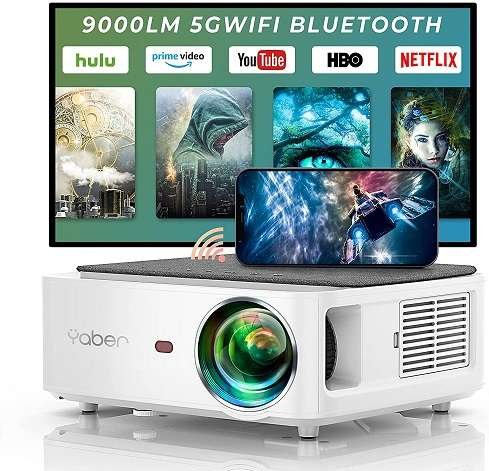 YABER V6 Projector - Best wifi bluetooth projector YABER V6 Projector - Best wifi bluetooth projector