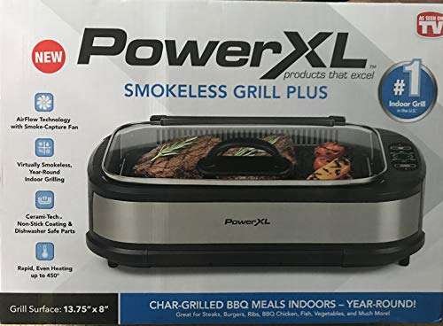 Power XL Smokeless Grill Plus Power XL Smokeless Grill Plus