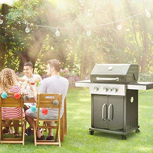 Royal Gourmet GG3201S Cabinet Propane Gas Grill with Side Burner Royal Gourmet GG3201S Cabinet Propane Gas Grill with Side Burner