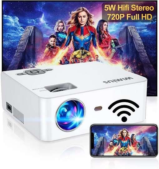 WiMiUS S2 Projector - Best Mini Projector For Outdoor Movies WiMiUS S2 Projector - Best Mini Projector For Outdoor Movies
