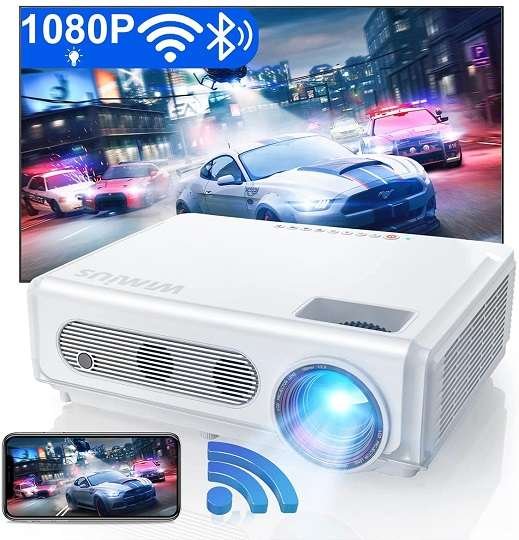Wimius S6 Projector - Best WiFi Bluetooth Projector Wimius S6 Projector - Best WiFi Bluetooth Projector