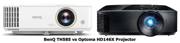 BenQ TH585 vs Optoma HD146X BenQ TH585 vs Optoma HD146X