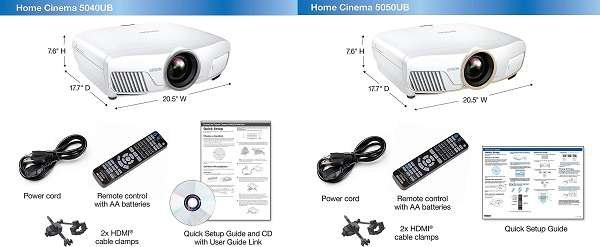 What Are The Differences between Epson 5040 vs 5050 4K PRO-UHD Projector What Are The Differences between Epson 5040 vs 5050 4K PRO-UHD Projector