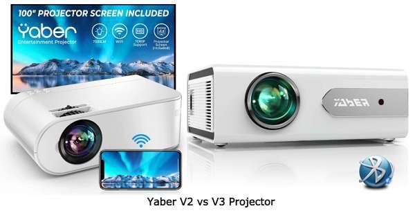 Yaber V2 vs V3 Projector Yaber V2 vs V3 Projector
